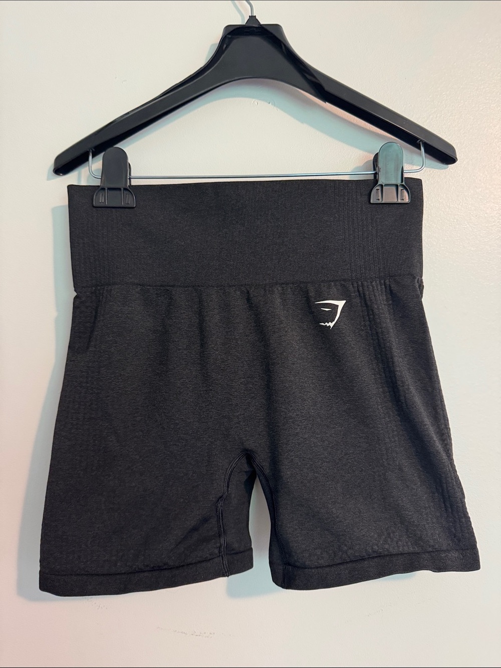 Gymshark Black High-Waist Seamless Training Shorts